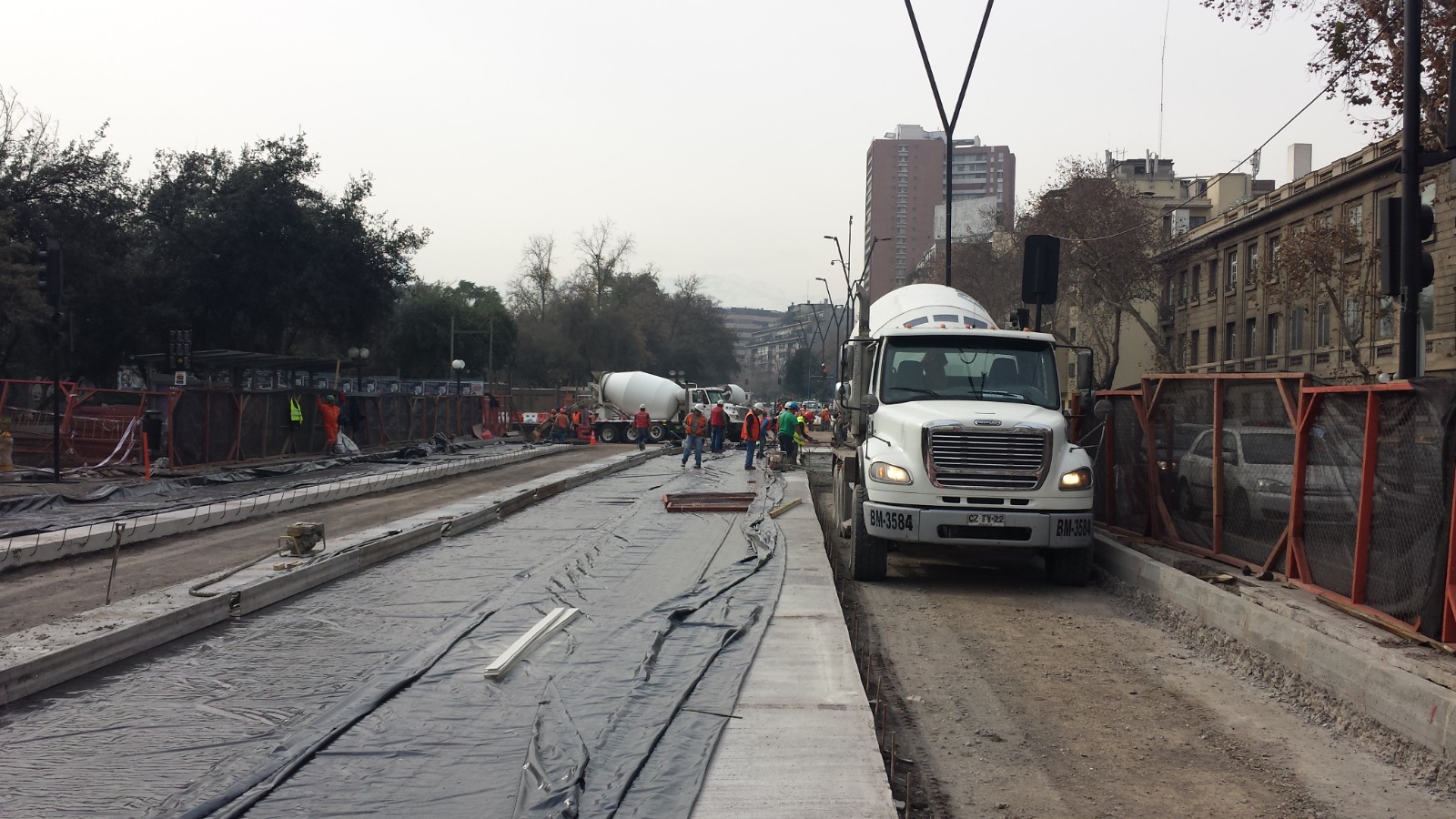 Pavimentación urbana